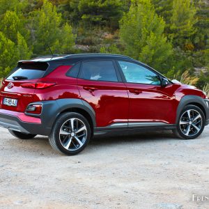 Photo 3/4 arrière Hyundai Kona (2017)