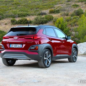 Photo 3/4 arrière Hyundai Kona (2017)