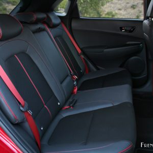 Photo banquette arrière Hyundai Kona (2017)