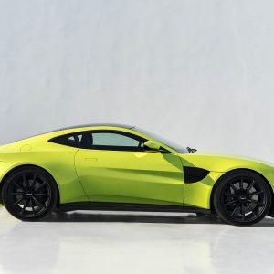Photo profil Aston Martin Vantage V8 Lime Essence (2018)