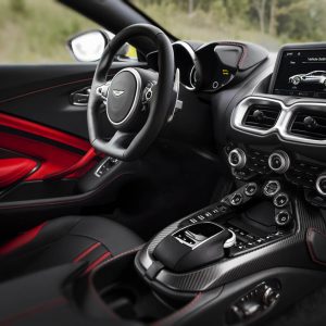 Photo intérieur cuir Aston Martin Vantage V8 (2018)