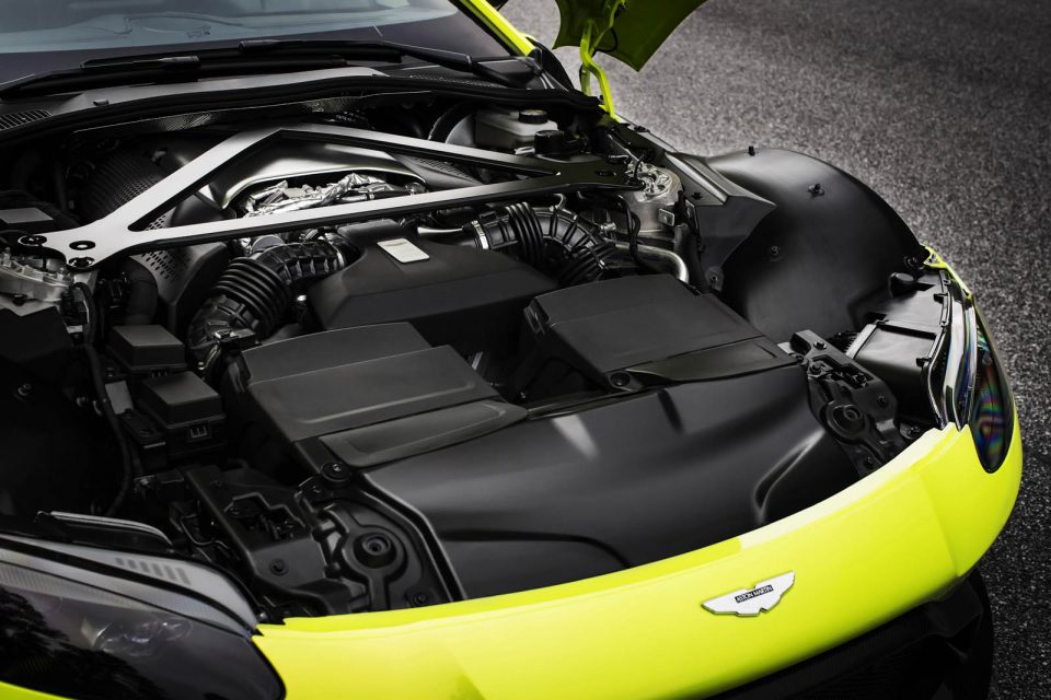 Photo moteur essence 4.0 V8 510 ch Aston Martin Vantage (2017)