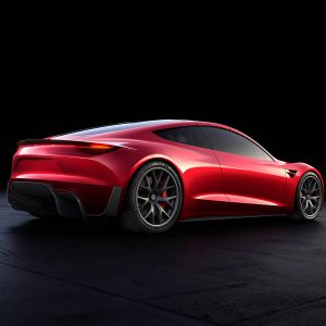 Photo studio Tesla Roadster II (2020)