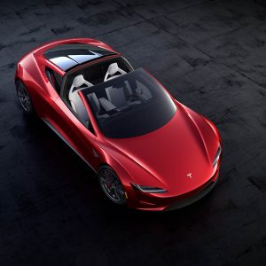 Photo toit Targa ouvert Tesla Roadster II (2020)