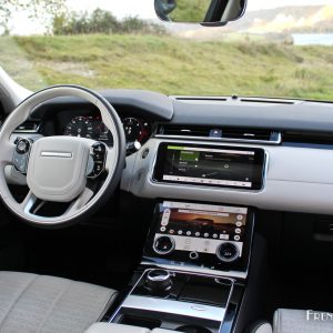 Photo intérieur cuir Range Rover Velar (2017)