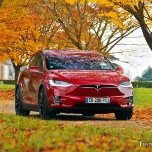 Photo 3/4 avant Tesla Model X 100D (2017)
