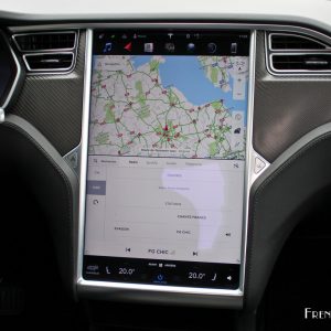 Photo navigation écran tactile Tesla Model X 100D (2017)