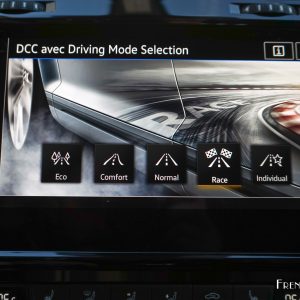 Photo mode conduite Race écran tactile Volkswagen Golf R 310 (2