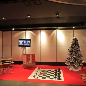 Photo décorations de Noël – MotorVillage Paris (Novembre 2017)