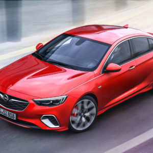 Photo dynamique Opel Insignia GSi (2017)