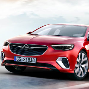 Photo officielle dynamique Opel Insignia GSi (2017)