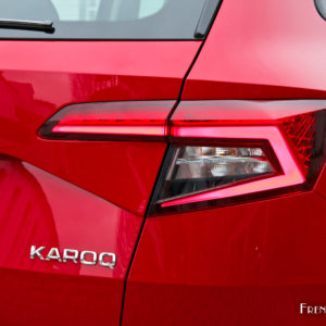 Photo feu arrière LED Škoda Karoq (2018)
