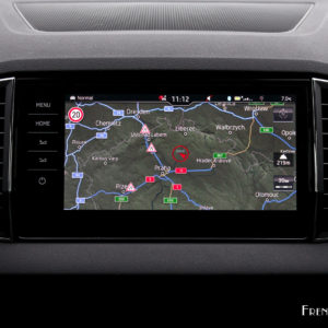 Photo navigation GPS écran tactile Škoda Karoq (2018)