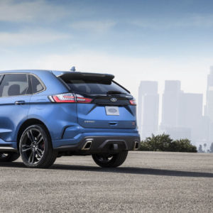 Photo 3/4 arrière Ford Edge ST restylé (2018)