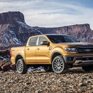 Photo officielle Ford Ranger restylé USA (2018)