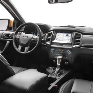 Photo intérieur cuir Ford Ranger restylé USA (2018)