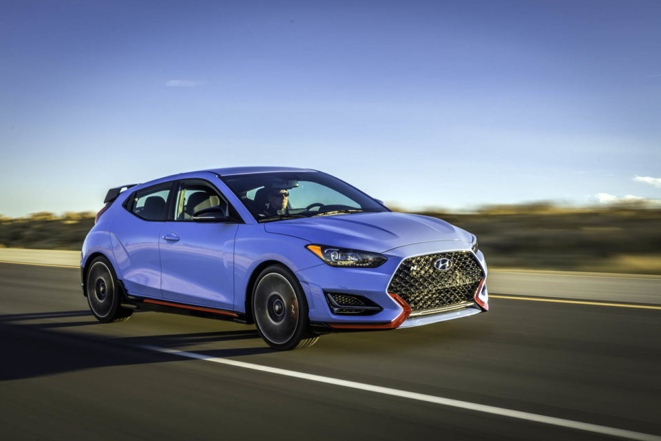 Photo officielle Hyundai Veloster N (2018)