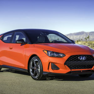 Photo 3/4 avant Hyundai Veloster Turbo (2018)