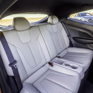 Photo sièges arrière cuir Hyundai Veloster Turbo (2018)