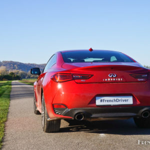 Photo essai route Infiniti Q60 S (2017)