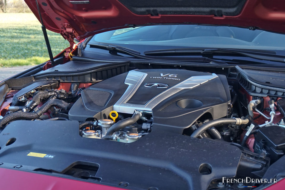 Photo moteur essence V6 Infiniti Q60 S (2017)
