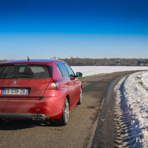 Photo face arrière Peugeot 308 GT restylée PureTech 225 EAT8 (