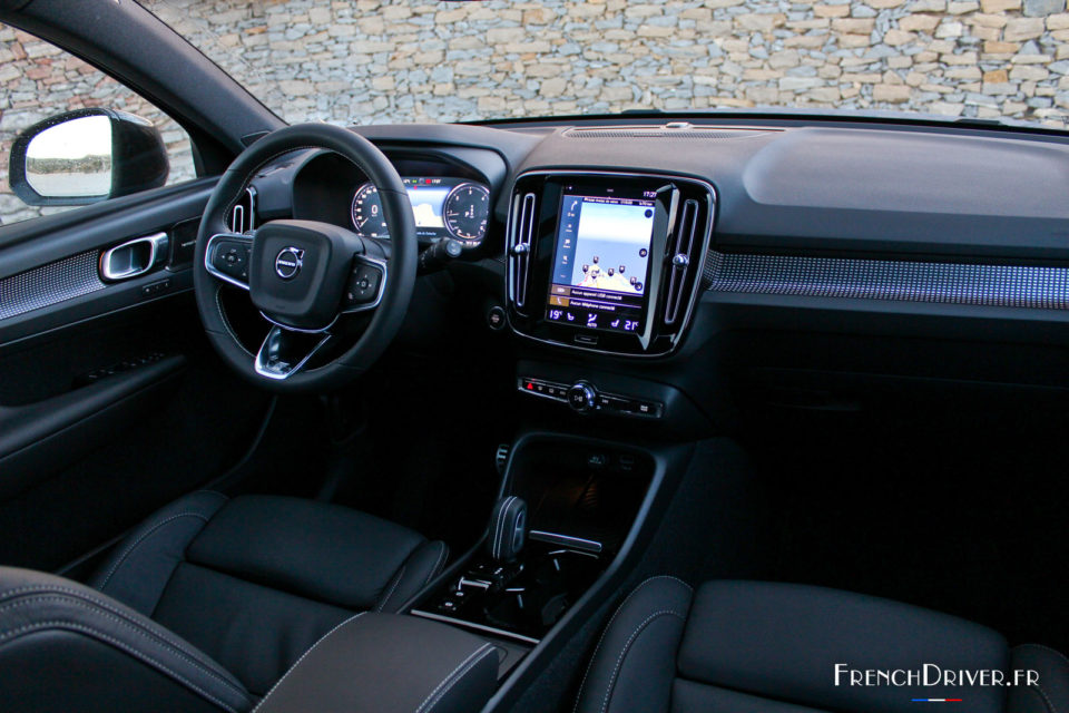 Photo intérieur cuir Volvo XC40 (2018)