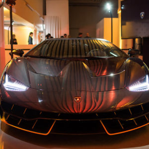 Photo Lamborghini Centenario – Inauguration Lamborghini Paris (2