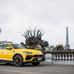 Photo Seine – Lamborghini Urus à Paris (2018)