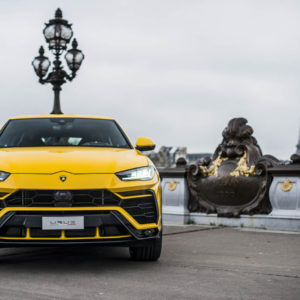 Photo Seine – Lamborghini Urus à Paris (2018)