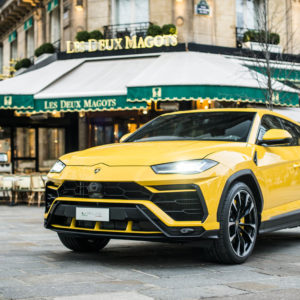 Photo Café – Lamborghini Urus à Paris (2018)