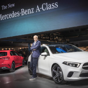 Photo présentation officielle Mercedes-Benz Classe A (2018)