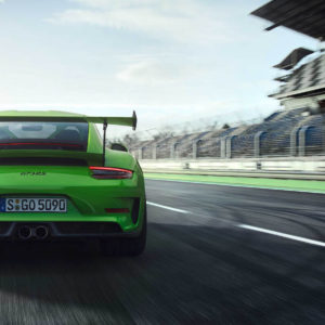 Photo face arrière Porsche 911 GT3 RS (2018)