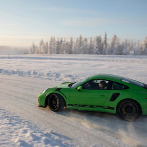 Photo neige Porsche 911 GT3 RS (2018)