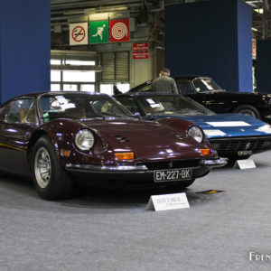 Photo Ferrari Dino 246 GTS (1973) – Salon Rétromobile Paris 201