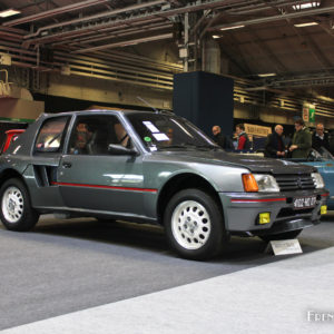 Photo Peugeot 205 Turbo 16 (1985) – Salon Rétromobile Paris 201