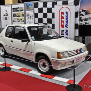 Photo Peugeot 205 Rallye – Salon Rétromobile Paris 2018