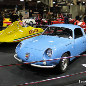 Photo exposition Saga Abarth – Salon Rétromobile Paris 2018