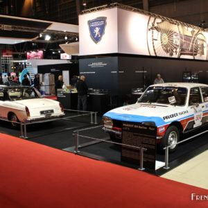 Photo stand Peugeot 504 – Salon Rétromobile Paris 2018