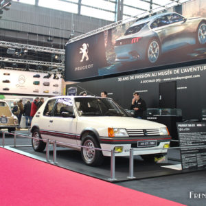 Photo Peugeot 205 GTi – Salon Rétromobile Paris 2018