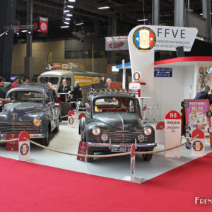 Photo stand FFVE – Salon Rétromobile Paris 2018