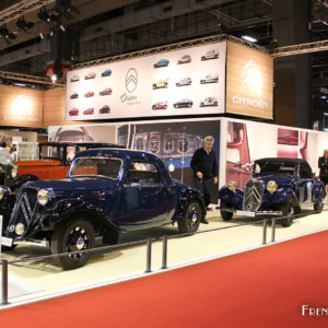 Photo Citroën Traction Avant – Salon Rétromobile Paris 2018