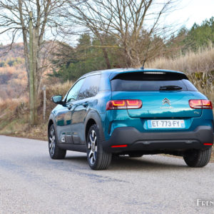 Photo essai route Citroën C4 Cactus restylée (2018)