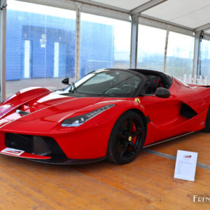 Photo Ferrari LaFerrari Aperta Exclusive Drive 2018 Le Mans