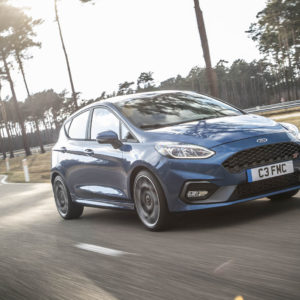 Photo route Ford Fiesta ST VII 5 portes (2018)