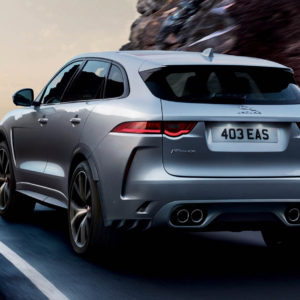 Photo officielle Jaguar F-Pace SVR (2018)