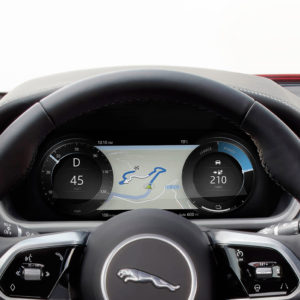 Photo combiné navigation GPS Jaguar i-Pace (2018)