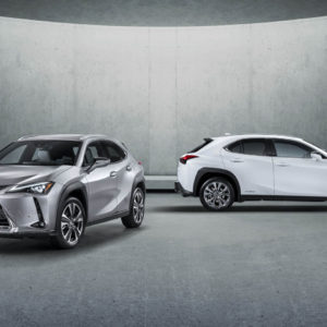 Photo officielle Lexus UX et UX F Sport (2018)