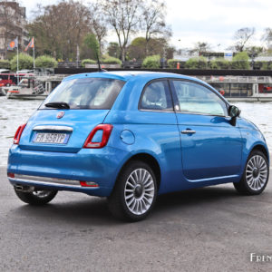 Photo 3/4 arrière Fiat 500 Mirror (2018)