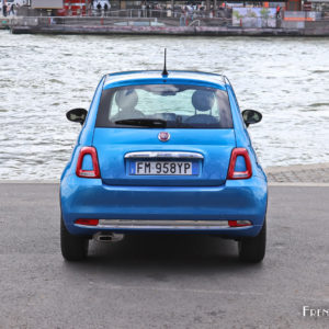 Photo face arrière Fiat 500 Mirror (2018)